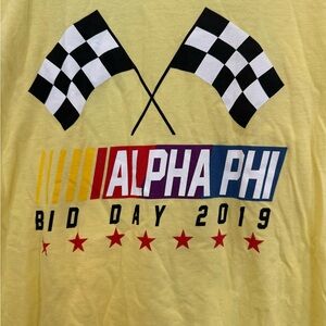 Alpha Phi Bid Day T Shirt